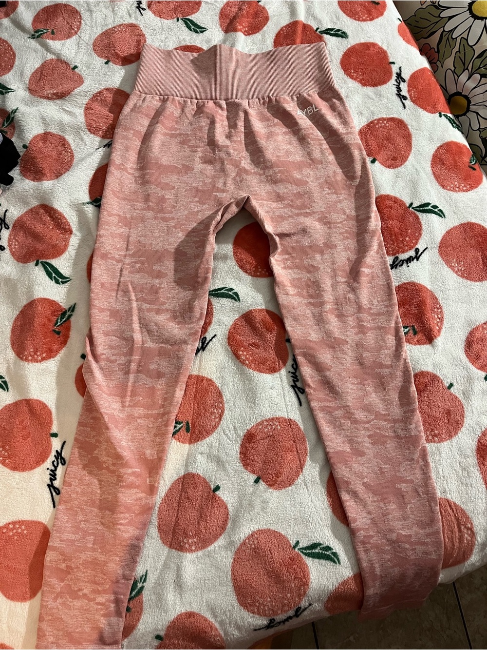 AYBL Pink Camo High-Waist Leggings